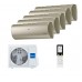 Мульти-сплит система Haier AS25S2SJ2FA-G x 5 / 5U105S2SS5FA