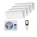 Мульти-сплит система Haier AS25S2SJ2FA-W x 4 / 4U85S2SR5FA