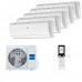 Мульти-сплит система Haier AS25S2SJ2FA-W x 5 / 5U105S2SS5FA