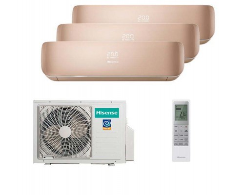 Мульти-сплит система Hisense AMS-09UW4RVETG00(C) x 2 + AMS-12UW4RVETG00(C) / AMW3-24U4RJC
