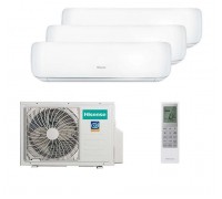 Мульти-сплит система Hisense AMS-09UW4RVETG00 x 2 + AMS-12UW4RVETG00 / AMW3-24U4RJC