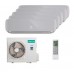 Мульти-сплит система Hisense AMS-09UW4RVETG00(S) x 5 / AMW5-42U4RTA