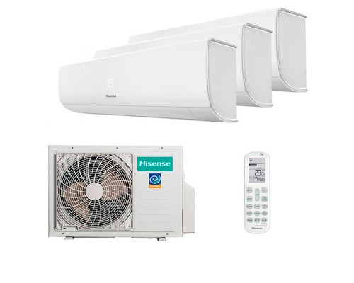 Мульти-сплит система Hisense AMS-07UW4RMRKB00 x 2 + AMS-12UW4RXRKB00 / AMW3-24U4RJC