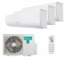 Мульти-сплит система Hisense AMS-07UW4RMRKB00 x 2 + AMS-12UW4RXRKB00 / AMW3-24U4RJC