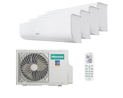 Мульти-сплит система Hisense AMS-07UW4RMRKB00 x 4 / AMW4-27U4RJC