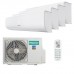 Мульти-сплит система Hisense AMS-07UW4RMRKB00 x 4 / AMW4-27U4RJC