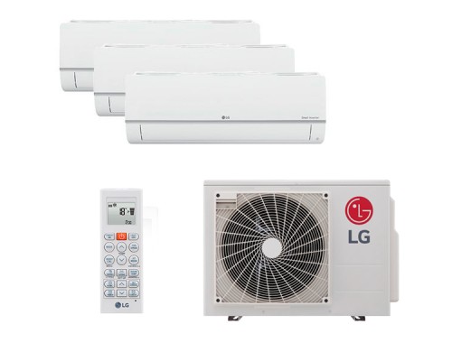 Мульти-сплит система LG PM07SP.NSJR0 x 3 / MU3R19.U21