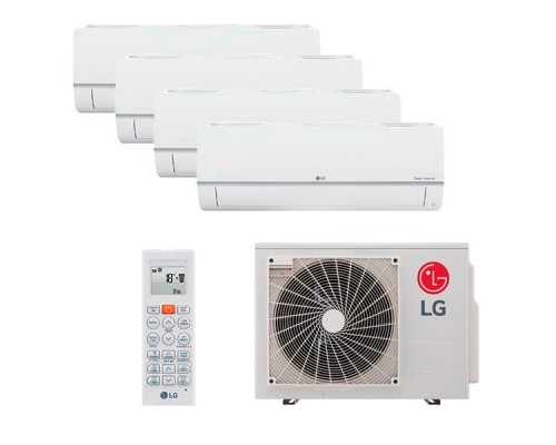 Мульти-сплит система LG PM07SP.NSJR0 x 4 / MU4R25.U21