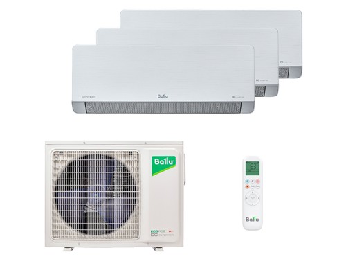 Мульти-сплит система Ballu BSFI-FM/in-07HN8/EU x 3 / BA3OI-FM/out-21HN8/EU