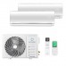 Мульти-сплит система Ecostar KVS-IMR09ST/IN x 2 / KVS-2FM18ST/OUT