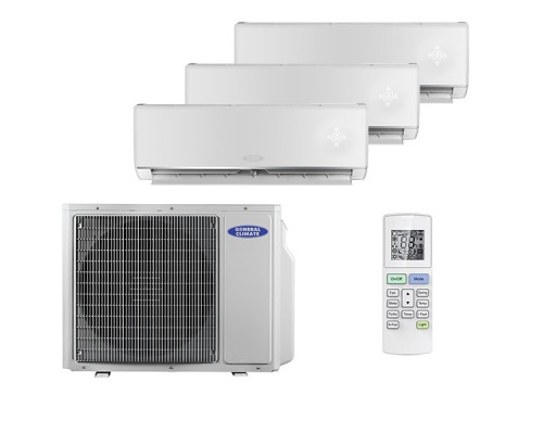 Мульти-сплит система General Climate GC-ME07HR32 x 3 / GU-M3E21H32