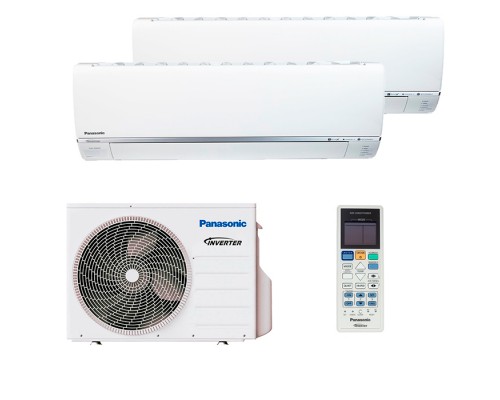 Мульти-сплит система Panasonic CS-E9RKDW x 2 / CU-2E18PBD