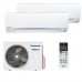 Мульти-сплит система Panasonic CS-E9RKDW x 2 / CU-2E18PBD