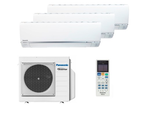 Мульти-сплит система Panasonic CS-E9RKDW x 3 / U-4E23JBE