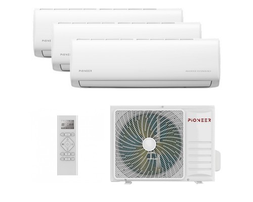 Мульти-сплит система Pioneer KFRI20FW x 3 / 3MSHD21F