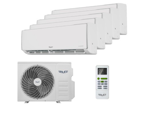 Мульти-сплит система Shuft SFMS/I-07 HB FMI/N8/In/white x 5 / SFMO/I-42 FMI-5/N8/Out