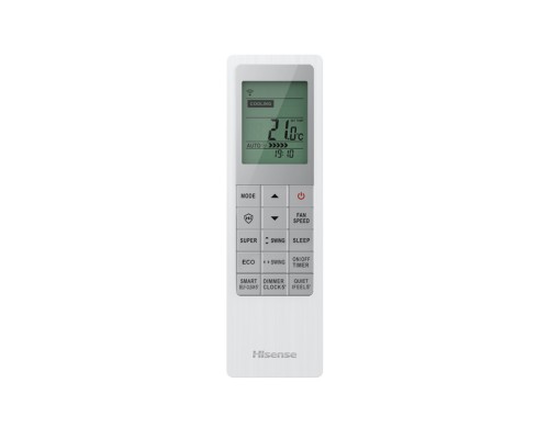Кондиционер (Сплит-система) Hisense Silver Crystal DC Inverter AS-13UW4RVETG01(S) WI-FI