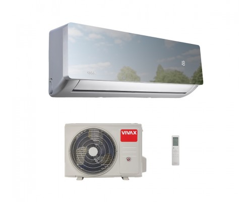 Кондиционер (Сплит-система) Vivax R Inverter ACP-12CH35AERI/I+ / ACP-12CH35AERI/O+ Silver Mirror