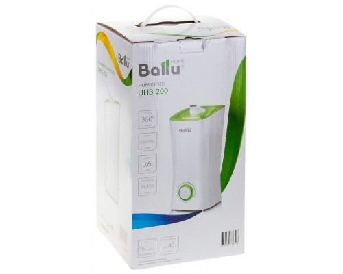 Увлажнитель воздуха Ballu UHB-200 White/Green