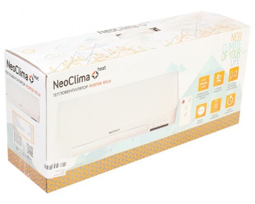 Тепловентилятор Neoclima Porter 9016 белый