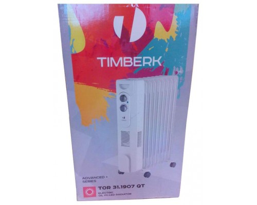 Масляный радиатор Timberk Advanced+ TOR 31.1907 QT белый