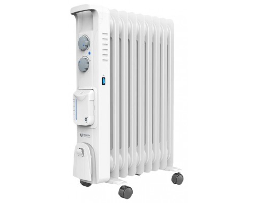 Масляный радиатор Timberk Blanco Aqua TOR 51.2009 BTX белый