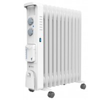 Масляный радиатор Timberk Blanco Aqua TOR 51.2211 BTX белый