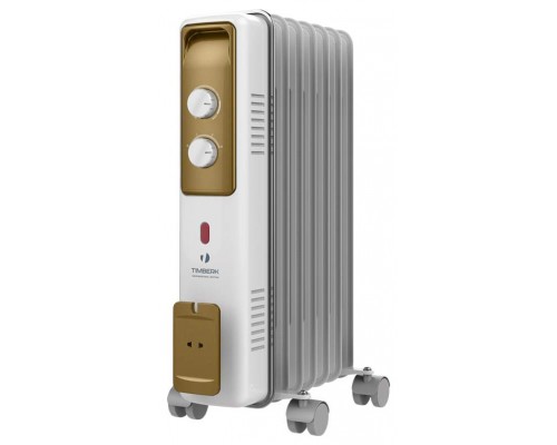 Масляный радиатор Timberk Eco TOR 21.1507 BCX золотистый