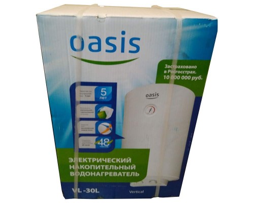 Водонагреватель накопительный Oasis Standart VL-30L