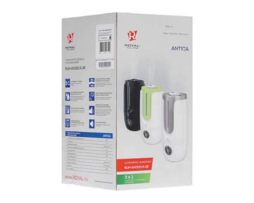 Воздухоувлажнитель Royal Clima RUH-AN300/4.0E-BL Black