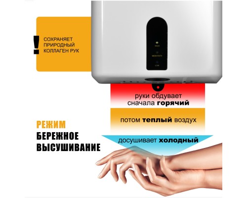 Электросушитель для рук Puff-8810