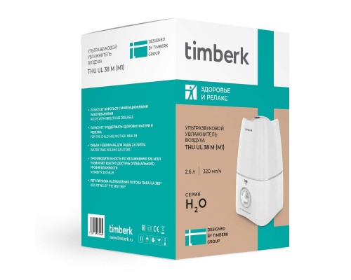 Воздухоувлажнитель Timberk THU UL 38 M (M1) White/Silver
