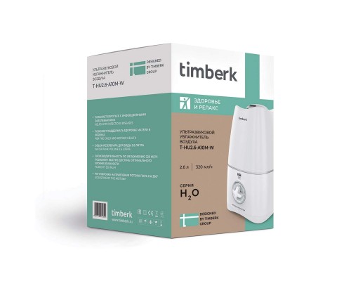Воздухоувлажнитель Timberk T-HU2.6-A10M-W White