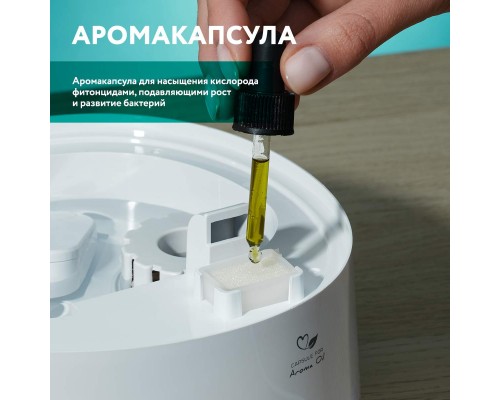 Воздухоувлажнитель Timberk T-HU4-A100E-WF White