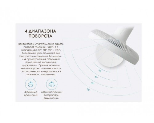 Вентилятор Xiaomi Smartmi Dc Inverter Floor Fan 2 EU