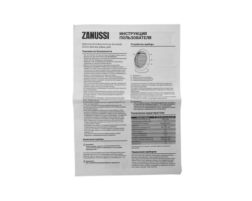 Тепловентилятор Zanussi ZFH/C-405 red