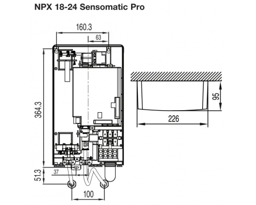 Водонагреватель проточный Electrolux NPX 18-24 SENSOMATIC PRO