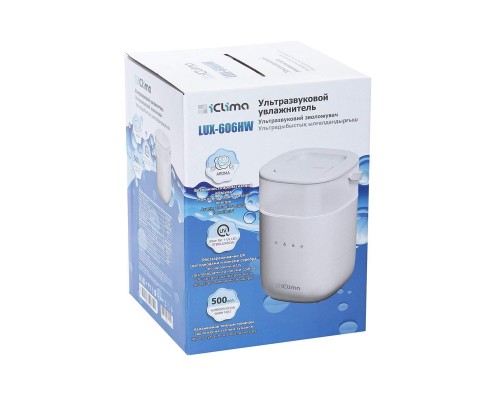 Воздухоувлажнитель iCLIMA LUX-606HW White