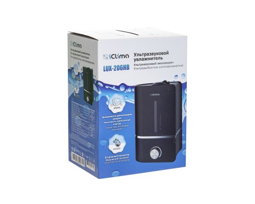Воздухоувлажнитель iCLIMA LUX-206HB Black