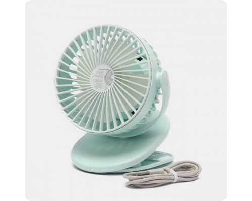 Вентилятор на прищепке, настольный Xiaomi Clip Fun F3 Green