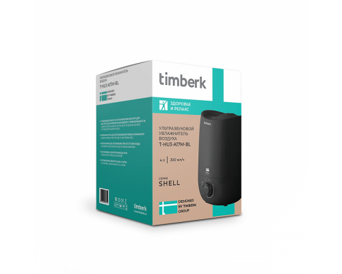 Воздухоувлажнитель Timberk T-HU3-A17M-BL Black