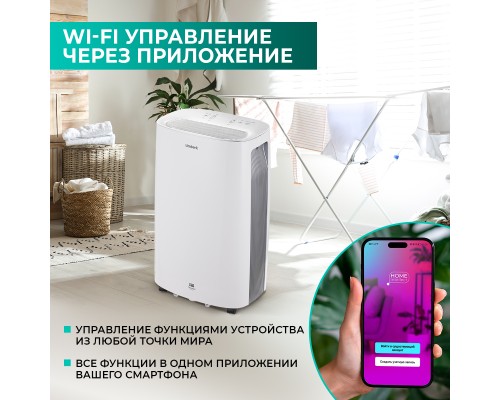 Осушитель воздуха Timberk T-DH20-P55WF White
