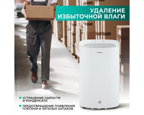 Осушитель воздуха Timberk T-DH20-P55WF White