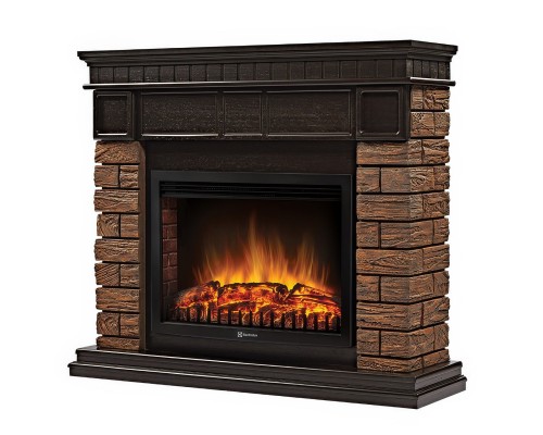 Портал для камина Firelight Bricks Wood 25 DSW