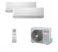 Мульти-сплит система Toshiba RAS-B07CKVG-EE x 2 / RAS-2M14G3AVG-E