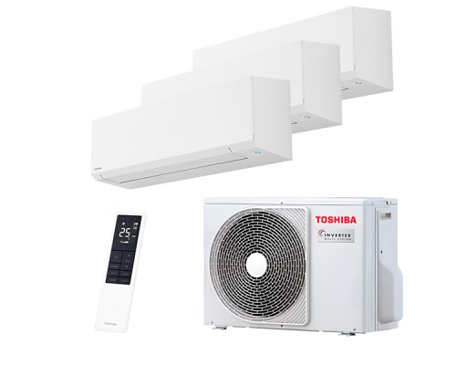 Мульти-сплит система Toshiba RAS-B07J2KVSG-E x 3 / RAS-3M18U2AVG-E