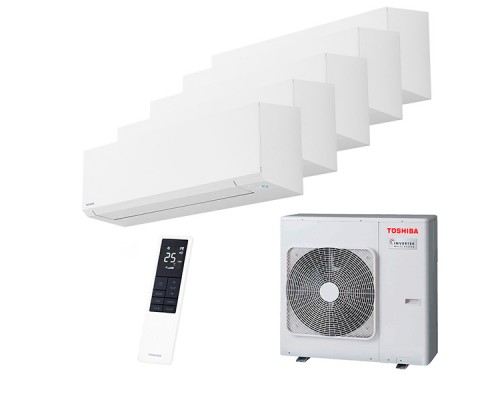 Мульти-сплит система Toshiba RAS-B10G3KVSG-E x 5 / RAS-5M34G3AVG-E