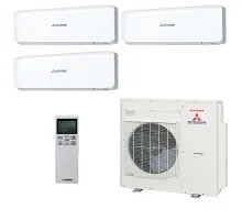 Мульти-сплит система Mitsubishi Heavy SRK25ZS-W + SRK35ZS-W + SRK50ZS-W / SCM100ZМ-S