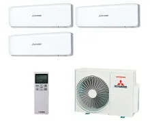 Мульти-сплит система Mitsubishi Heavy SRK20ZS-W x 3 / SCM50ZS-S1