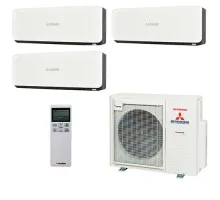 Мульти-сплит система Mitsubishi Heavy SRK20ZS-WB + SRK25ZS-WB + SRK35ZS-WB / SCM71ZМ-S1